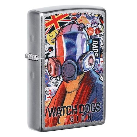 Zippo 2022 Zippo Watch Dog Legion Design, Street Chrome ZIP-49557